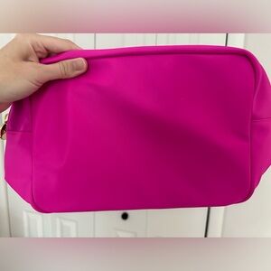 Stoney clover lane large fuchsia pouch
